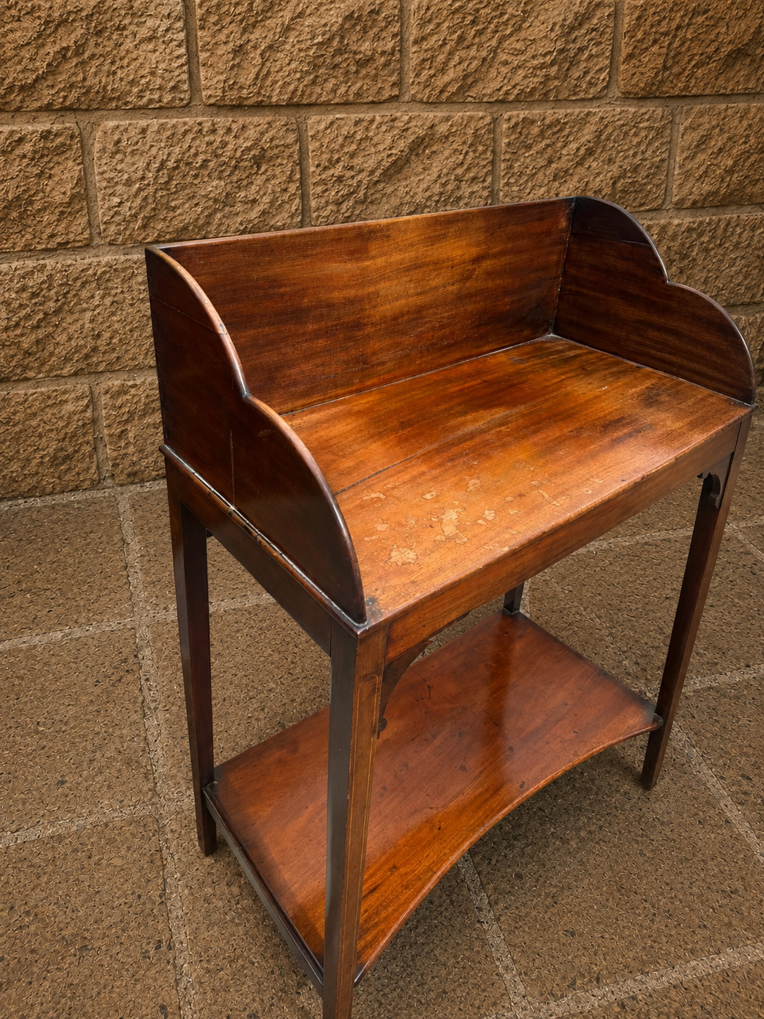 Antique Regency Mahogany Washstand, Bedside Table & Side Table | Circa 1800–1825