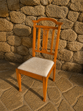 Edwardian Mahogany Side Chair c.1900–1920 with Inlaid Tulip Back