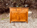 Solid Wood Vintage Sideboard Cabinet – 3 Drawer Storage Cupboard
