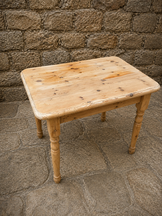 Rustic Pine Farmhouse Kitchen Table