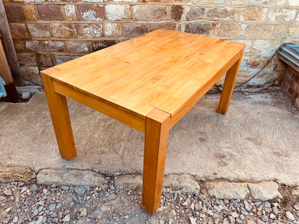 Solid Wood Dining Table | Contemporary Scandinavian Style Table
