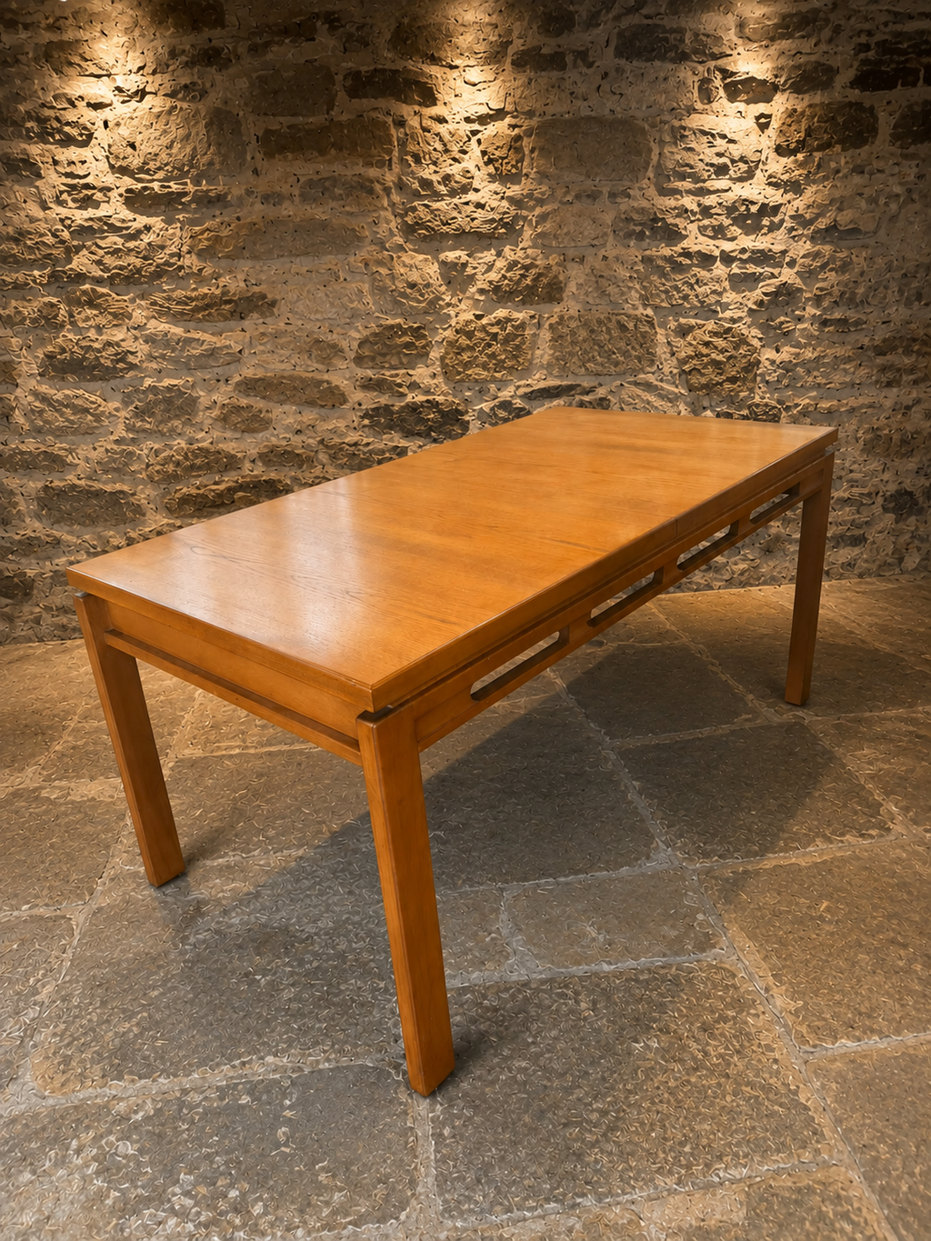 Nathan Furniture Mid-Century Extending Teak Dining Table c.1968–1975 | Made in England