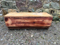 Vintage Rustic Wooden Storage Trunk (c.1920–1940)