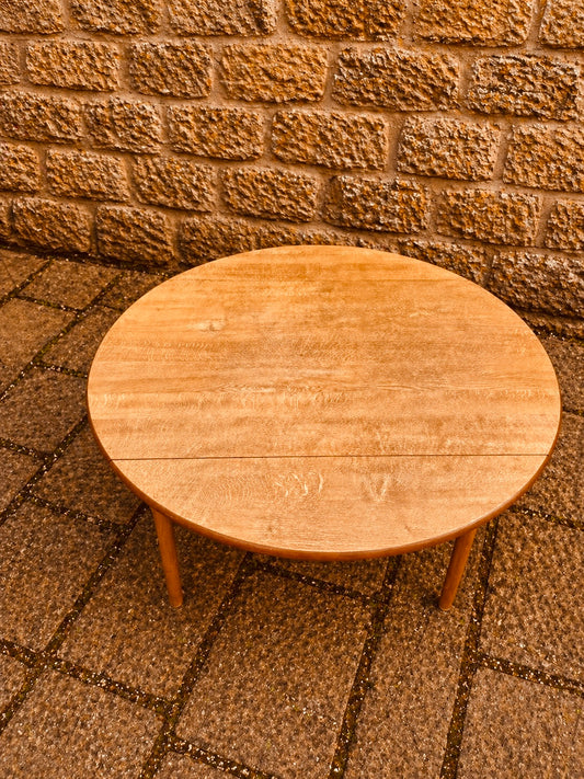 Mid Century Drop Leaf Dining Table & Chairs Set – Ercol Style Elm, 1960s Vintage