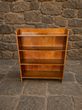 1920s Oak Open Bookcase