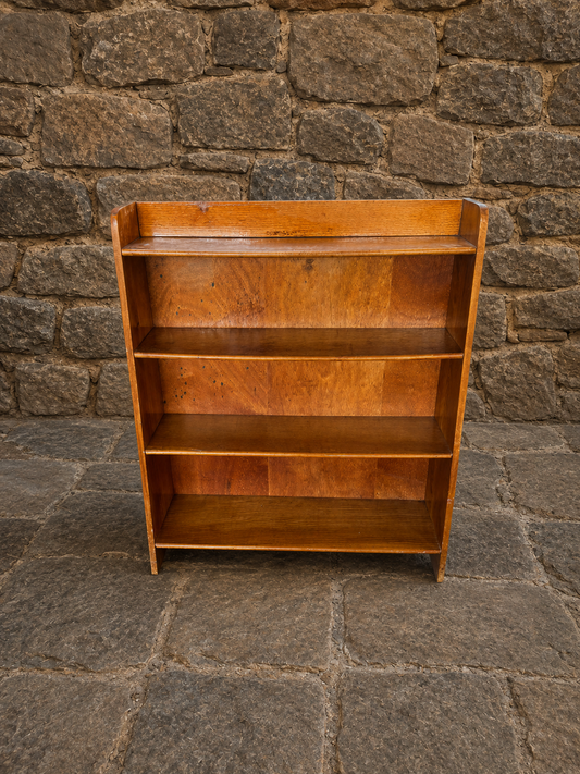 1920s Oak Open Bookcase