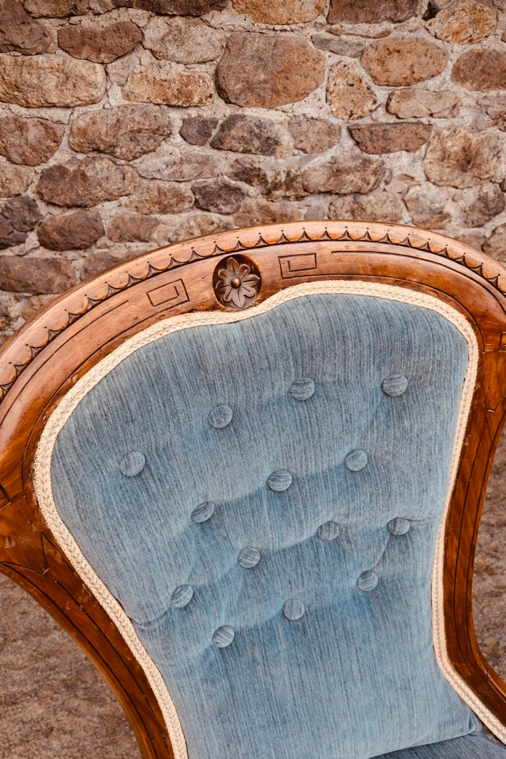 Pair of Victorian Walnut Nursing Chairs c.1870
