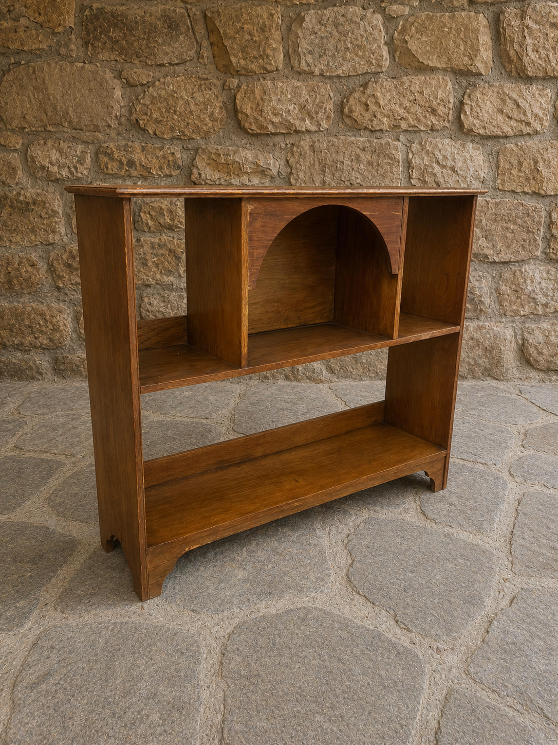 Arts & Crafts Oak Bookcase